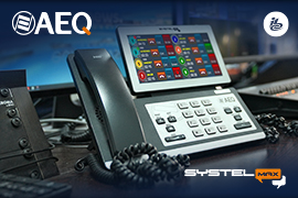 AEQ to showcase SYSTEL MAX at IBC2026